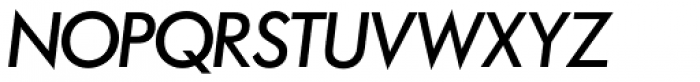 Futura SH Medium Italic Font UPPERCASE