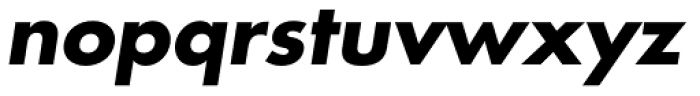 Futura Std Bold Oblique Font LOWERCASE