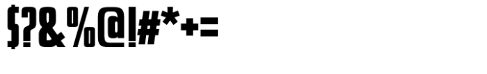 Futura Std Display Compress Standard (d) Font OTHER CHARS