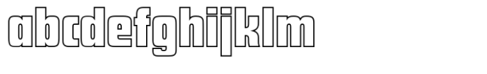 Futura Std Display Posteroutline Standard (p) FONT