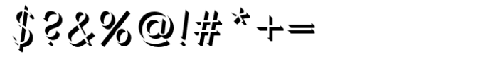 Futura Std Onlyshadow Light Oblique (d) Font OTHER CHARS