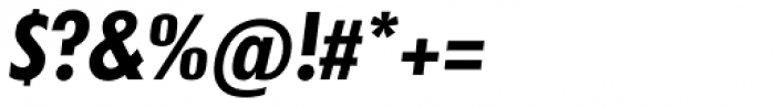 Futura TS DemiBold Cond Italic Font OTHER CHARS