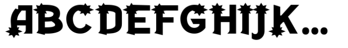Future Star Expanded Font UPPERCASE