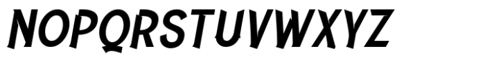 Future Star Italic Font LOWERCASE