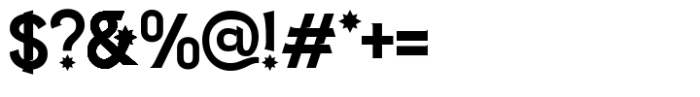 Future Star Regular Font OTHER CHARS
