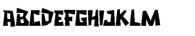 Future Thor Font UPPERCASE
