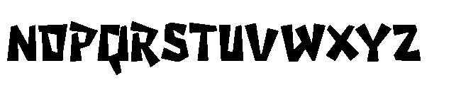 Future Thor Font UPPERCASE