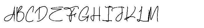 Futuristic Ink Font UPPERCASE
