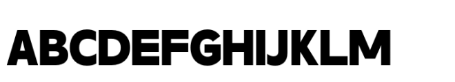 Futuru Black Font UPPERCASE