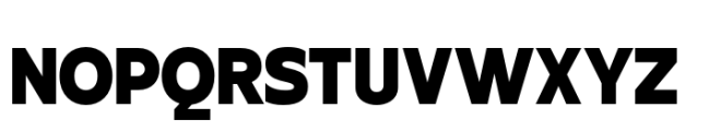 Futuru Black Font UPPERCASE
