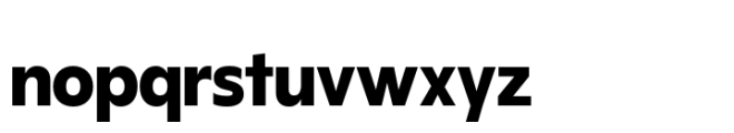 Futuru Extrabold Font LOWERCASE