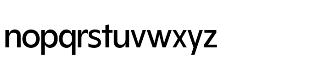 Futuru Medium Font LOWERCASE