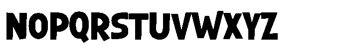 Fuzamic Regular Font LOWERCASE
