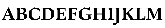 Fugit Bold Font UPPERCASE