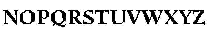 Fugit Bold Font UPPERCASE