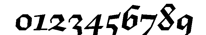 Fugit BoldItalic Font OTHER CHARS