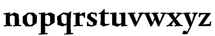 Fugit Bold Font LOWERCASE