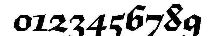 Fugit ExtraBoldItalic Font OTHER CHARS