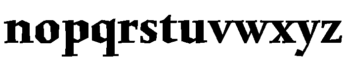 Fugit ExtraBold Font LOWERCASE