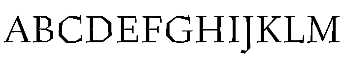 Fugit Regular Font UPPERCASE