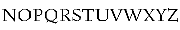 Fugit Regular Font UPPERCASE