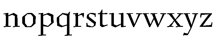 Fugit Regular Font LOWERCASE