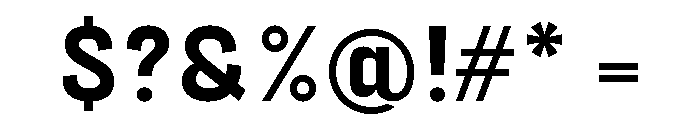 Fuji 2 Font OTHER CHARS