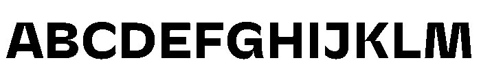 Fuzar Regular Instance Font UPPERCASE