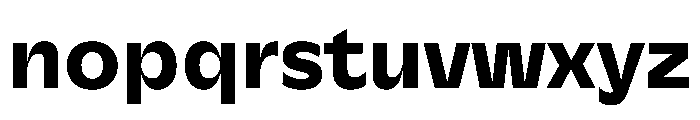 Fuzar Regular Instance Font LOWERCASE