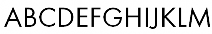 Futura Book Font UPPERCASE