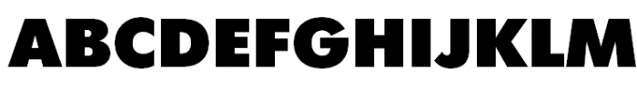 Futura Futuris Black Font UPPERCASE