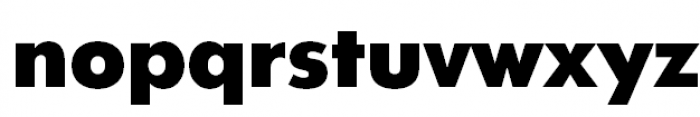Futura Futuris Black Font LOWERCASE