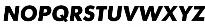 Futura Futuris Bold Italic Font UPPERCASE