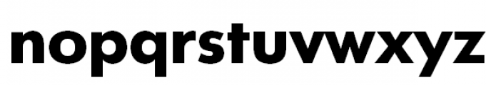 Futura Futuris Bold Font LOWERCASE