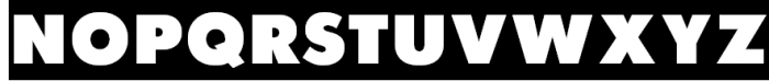 Futura Futuris Cameo Extra Bold Font UPPERCASE