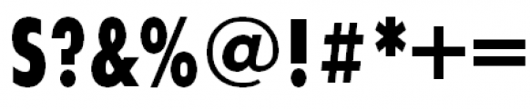 Futura Futuris Condensed Bold Font OTHER CHARS
