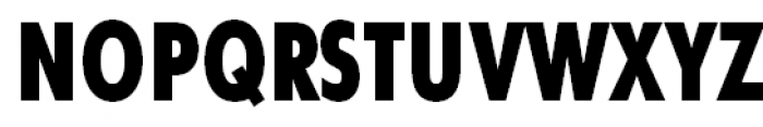 Futura Futuris Condensed Bold Font UPPERCASE