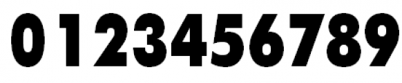 Futura Futuris Condensed Extra Bold Font OTHER CHARS