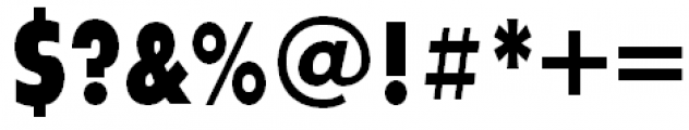 Futura Futuris Condensed Extra Bold Font OTHER CHARS