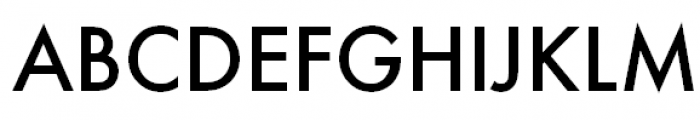 Futura Medium Font UPPERCASE