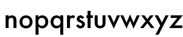 Futura Medium Font LOWERCASE