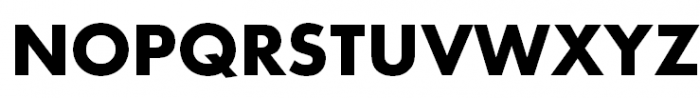 Futura PT Bold Font UPPERCASE