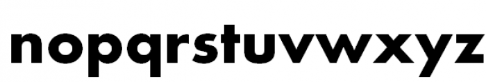 Futura PT Bold Font LOWERCASE