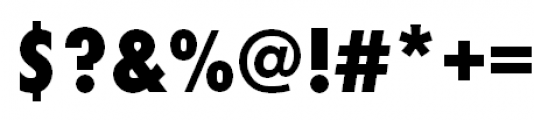 Futura PT Cond ExtraBold Font OTHER CHARS