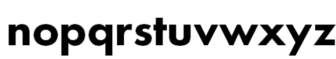 Futura PT Heavy Font LOWERCASE