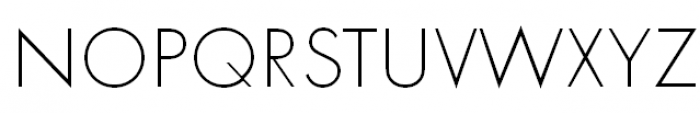 Futura PT Light Font UPPERCASE
