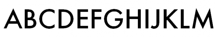 Futura PT Medium Font UPPERCASE
