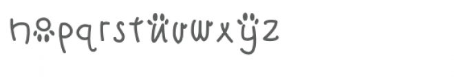 furbaby font Font LOWERCASE