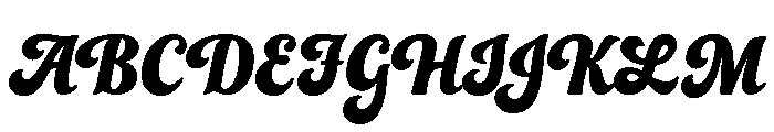 Funkydori Bold Font UPPERCASE
