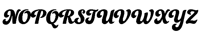 Funkydori Bold Font UPPERCASE